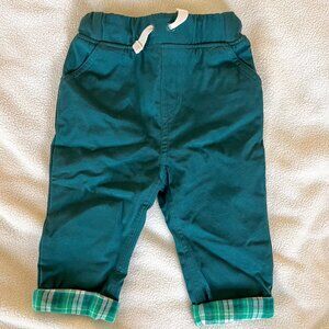 NEW Hanna Andersson Baby Flannel Lined Pants (6-12M)